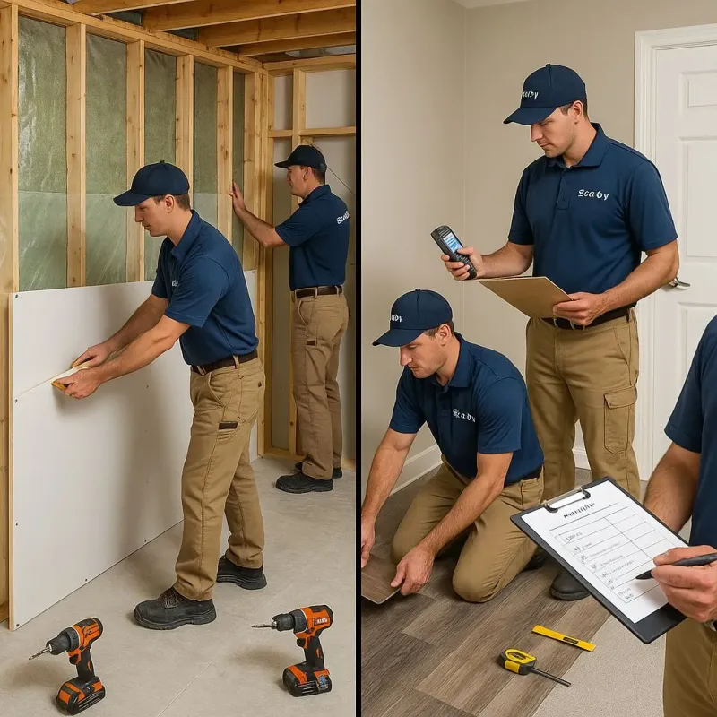Repairs and Reconstruction process in Ashley, OH