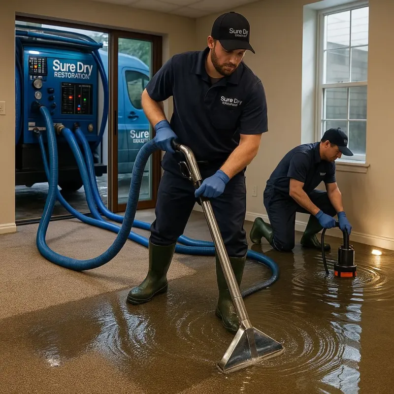 Water Extraction and Removal process in Ashley, OH
